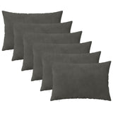 vidaXL Kussensloop 2 pcs HEERLEN Blauw 30 x 30 cm Fluweel