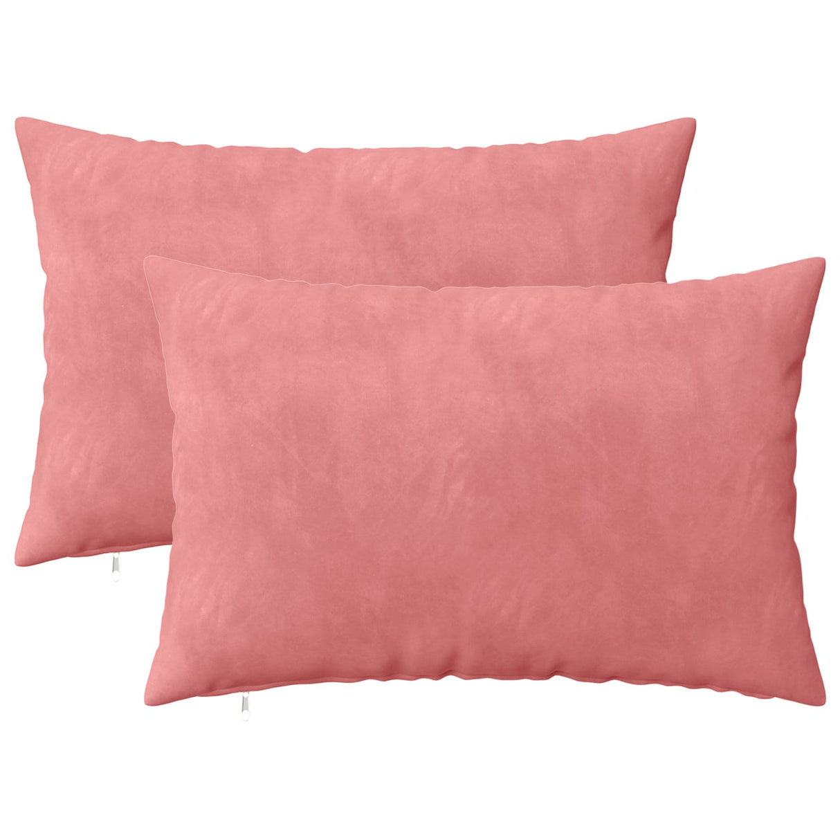 vidaXL Kussensloop 2 pcs HEERLEN Blauw 30 x 30 cm Fluweel