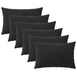 vidaXL Kussensloop 2 pcs HEERLEN Blauw 30 x 30 cm Fluweel