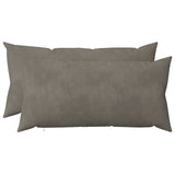 vidaXL Kussensloop 2 pcs HEERLEN Blauw 30 x 30 cm Fluweel
