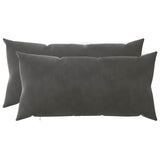 vidaXL Kussensloop 2 pcs HEERLEN Blauw 30 x 30 cm Fluweel