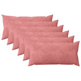vidaXL Kussensloop 2 pcs HEERLEN Blauw 30 x 30 cm Fluweel
