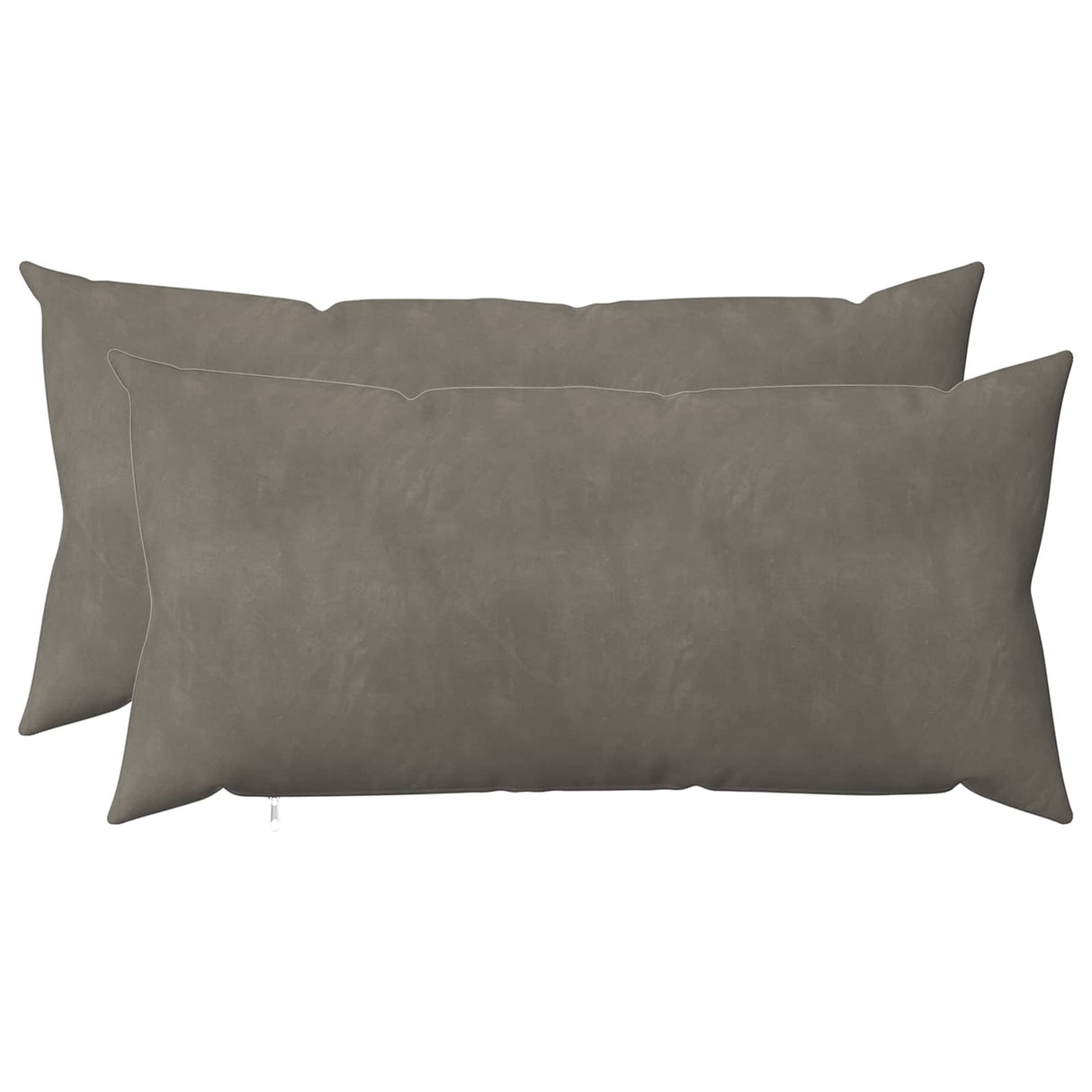 vidaXL Kussensloop 2 pcs HEERLEN Blauw 30 x 30 cm Fluweel