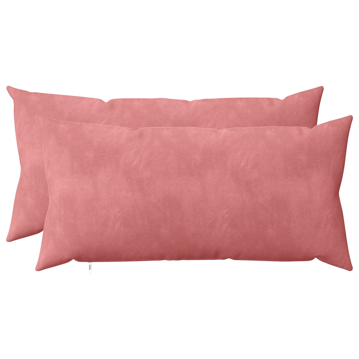 vidaXL Kussensloop 2 pcs HEERLEN Blauw 30 x 30 cm Fluweel