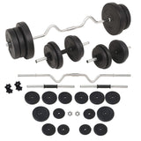 vidaXL Dumbbell Set 60 kg