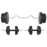 vidaXL Dumbbell Set 60 kg