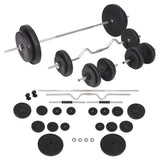 vidaXL Dumbbell Set 60 kg