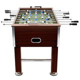vidaXL Voetbaltafel 60 kg 140x74,5x87,5 cm staal zwart