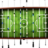 vidaXL Voetbaltafel 60 kg 140x74,5x87,5 cm staal zwart