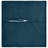vidaXL Kussensloop 2 pcs HOUTEN Blauw 30 x 30 cm Fluweel