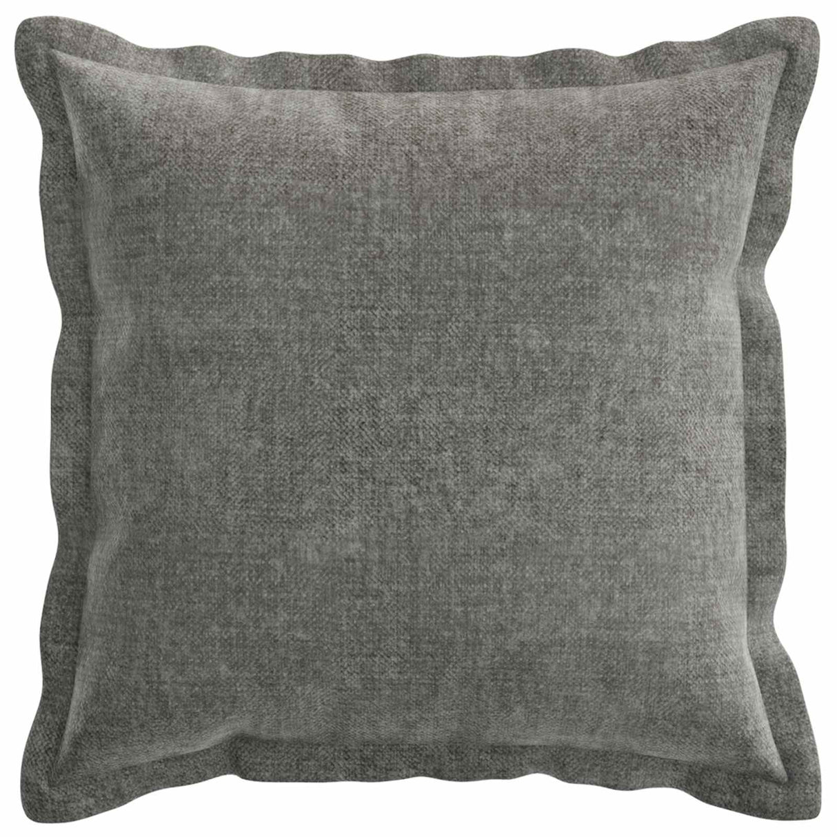 vidaXL Kussensloop 2 st HOUTEN Donkergrijs 30 x 30 cm Chenille Stof