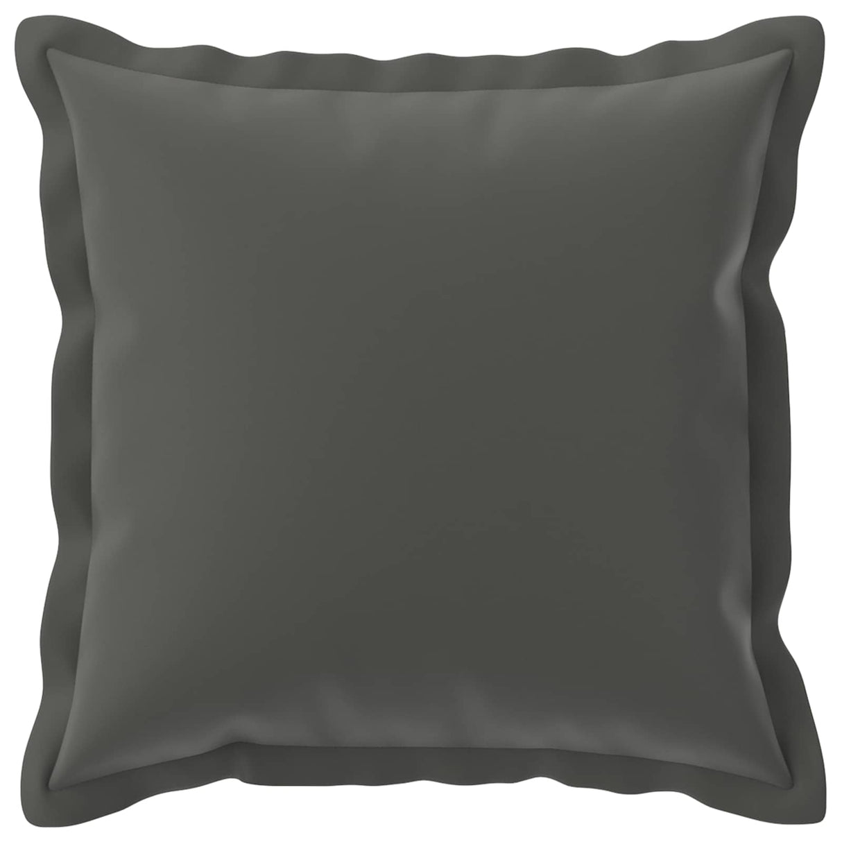 vidaXL Pillowcase 2 pcs WOOD Anthracite 30 x 30 cm Polyester