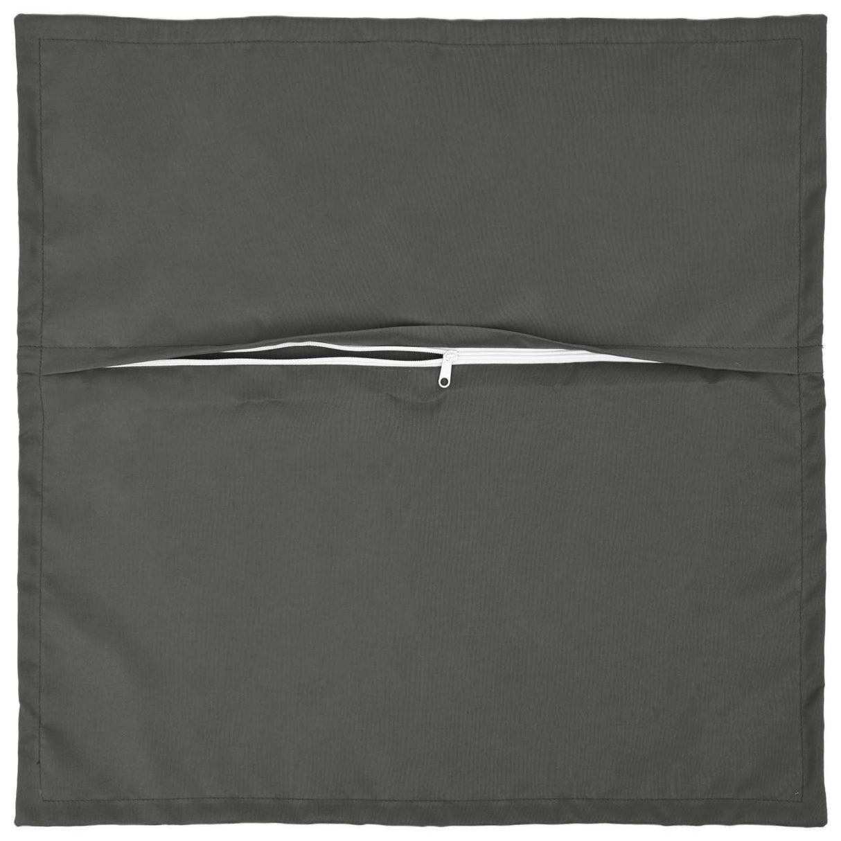 vidaXL Pillowcase 2 pcs WOOD Anthracite 30 x 30 cm Polyester