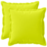 vidaXL Pillowcase 2 pcs WOOD Anthracite 30 x 30 cm Polyester