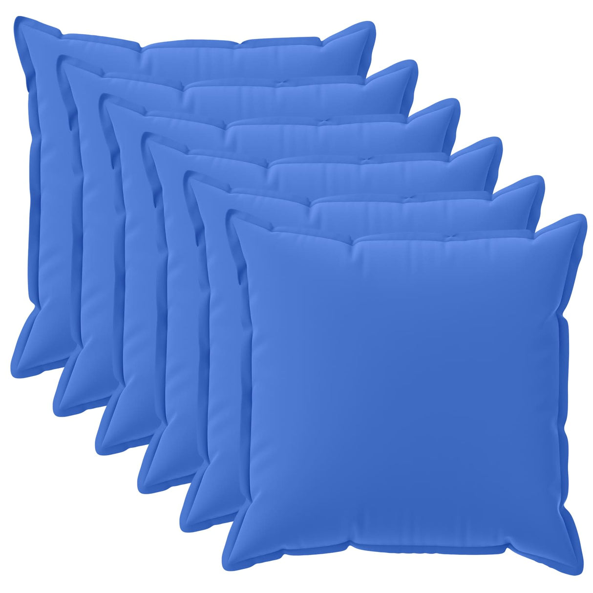 vidaXL Pillowcase 2 pcs WOOD Anthracite 30 x 30 cm Polyester