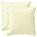 vidaXL Pillowcase 2 pcs WOOD Anthracite 30 x 30 cm Polyester