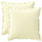 vidaXL Pillowcase 2 pcs WOOD Anthracite 30 x 30 cm Polyester