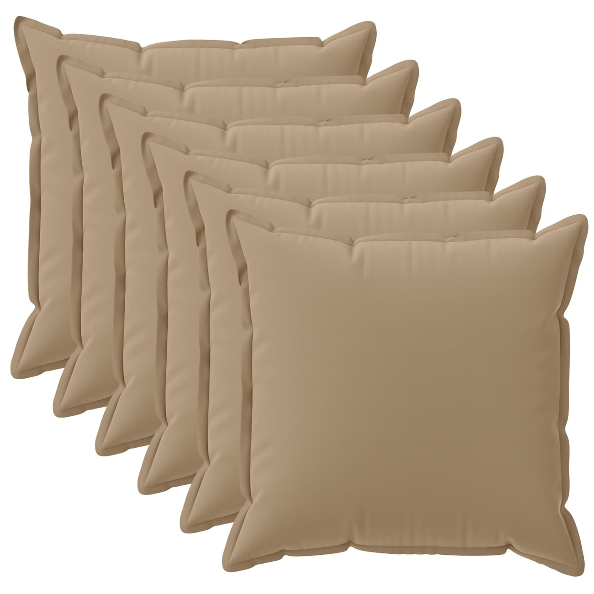 vidaXL Pillowcase 2 pcs WOOD Anthracite 30 x 30 cm Polyester