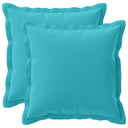 vidaXL Pillowcase 2 pcs WOOD Anthracite 30 x 30 cm Polyester