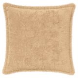 vidaXL Kussensloop 6 st HOUTEN Wit 30 x 30 cm Nep Konijnenbont
