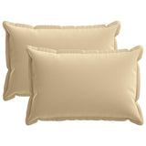 vidaXL Pillowcase 2 pcs WOOD Anthracite 30 x 30 cm Polyester