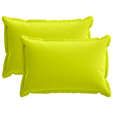 vidaXL Pillowcase 2 pcs WOOD Anthracite 30 x 30 cm Polyester