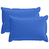 vidaXL Pillowcase 2 pcs WOOD Anthracite 30 x 30 cm Polyester