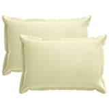 vidaXL Pillowcase 2 pcs WOOD Anthracite 30 x 30 cm Polyester
