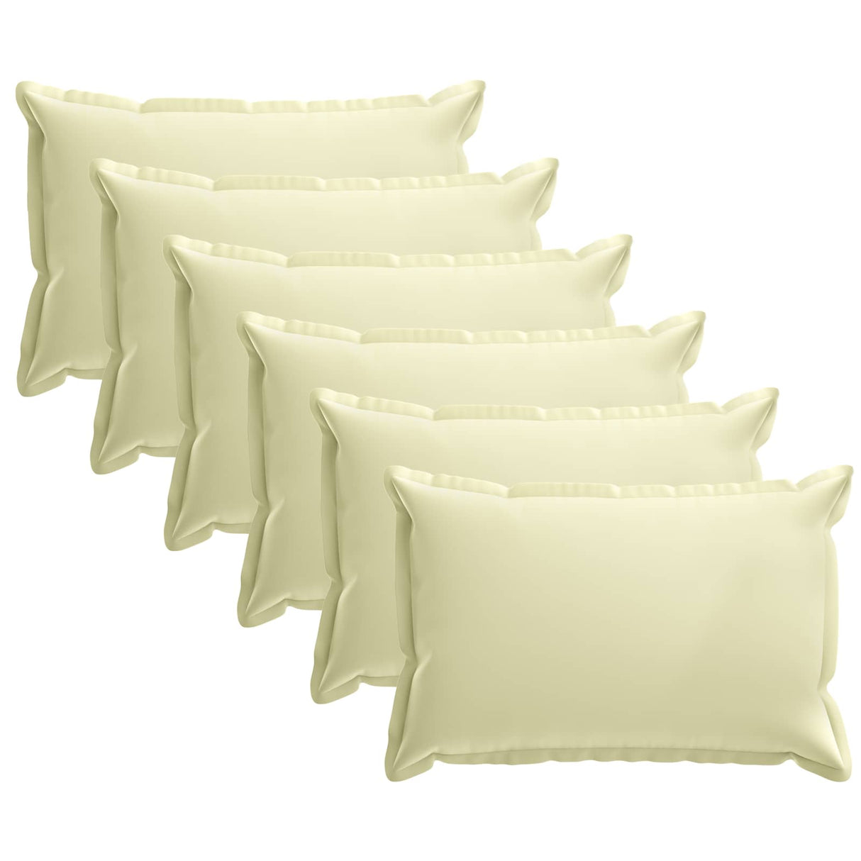 vidaXL Pillowcase 2 pcs WOOD Anthracite 30 x 30 cm Polyester