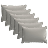 vidaXL Pillowcase 2 pcs WOOD Anthracite 30 x 30 cm Polyester