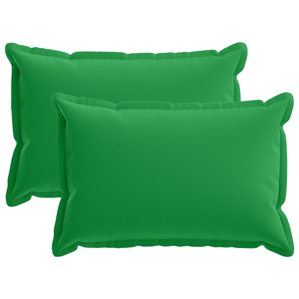 vidaXL Pillowcase 2 pcs WOOD Anthracite 30 x 30 cm Polyester