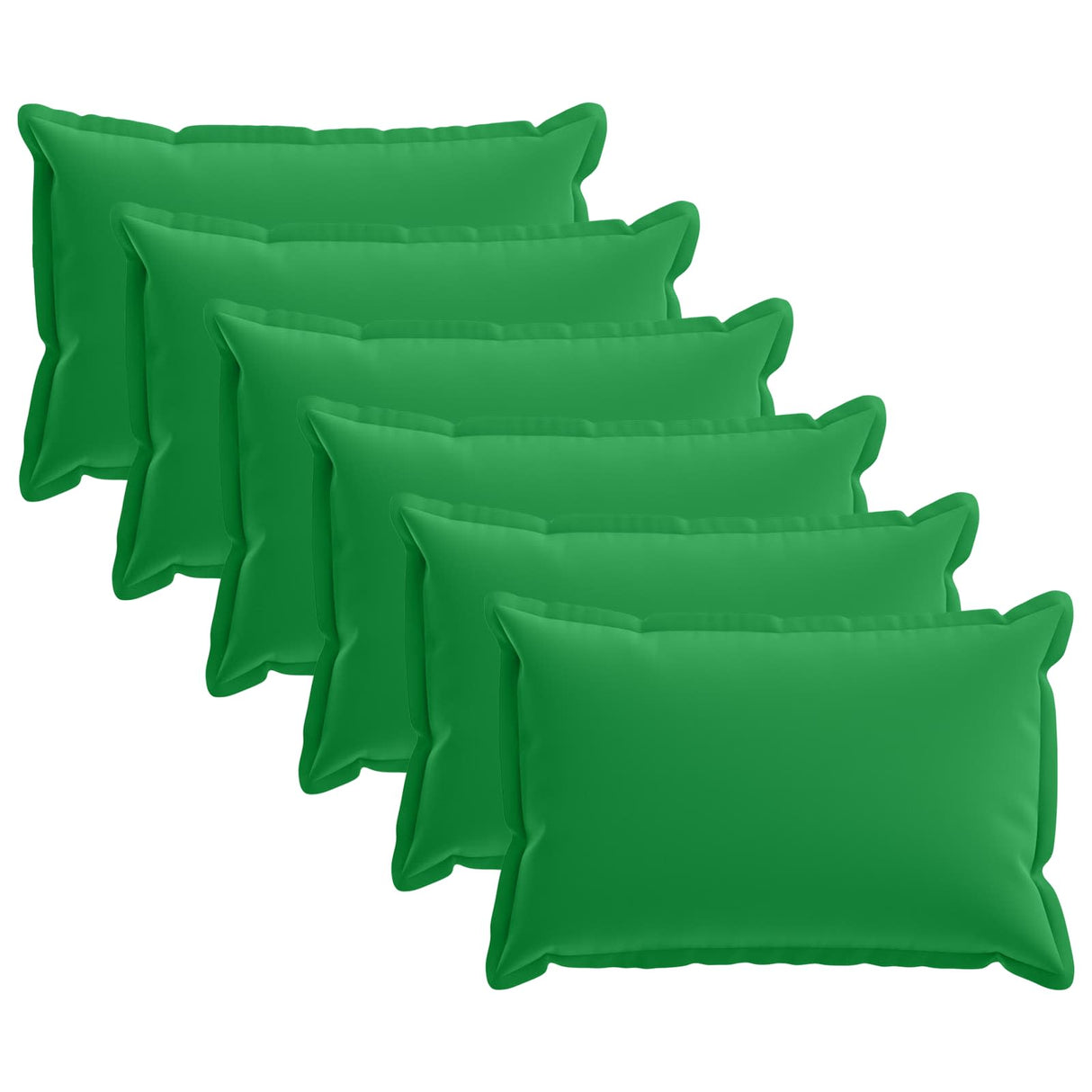 vidaXL Pillowcase 2 pcs WOOD Anthracite 30 x 30 cm Polyester