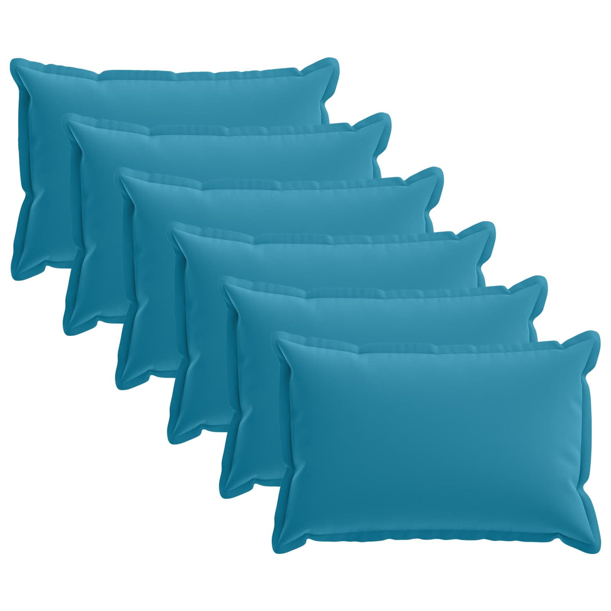 vidaXL Pillowcase 2 pcs WOOD Anthracite 30 x 30 cm Polyester