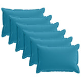 vidaXL Pillowcase 2 pcs WOOD Anthracite 30 x 30 cm Polyester