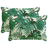 vidaXL Pillowcase 2 pcs WOOD Anthracite 30 x 30 cm Polyester
