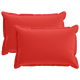 vidaXL Pillowcase 2 pcs WOOD Anthracite 30 x 30 cm Polyester