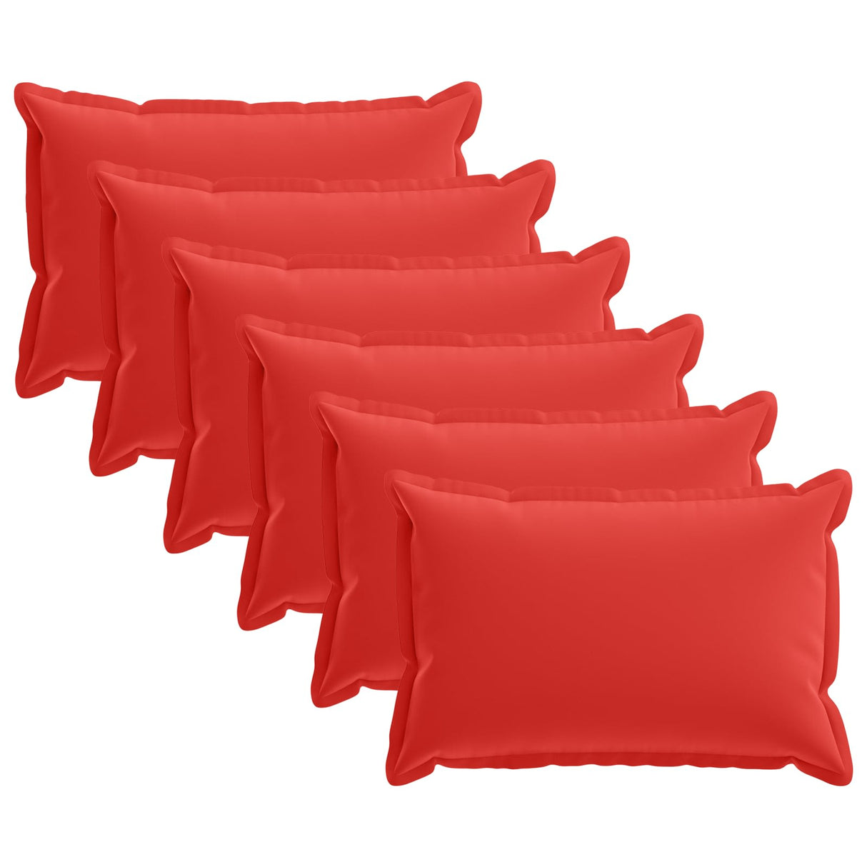 vidaXL Pillowcase 2 pcs WOOD Anthracite 30 x 30 cm Polyester