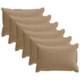 vidaXL Pillowcase 2 pcs WOOD Anthracite 30 x 30 cm Polyester