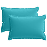vidaXL Pillowcase 2 pcs WOOD Anthracite 30 x 30 cm Polyester