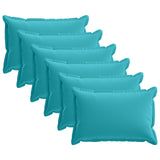 vidaXL Pillowcase 2 pcs WOOD Anthracite 30 x 30 cm Polyester
