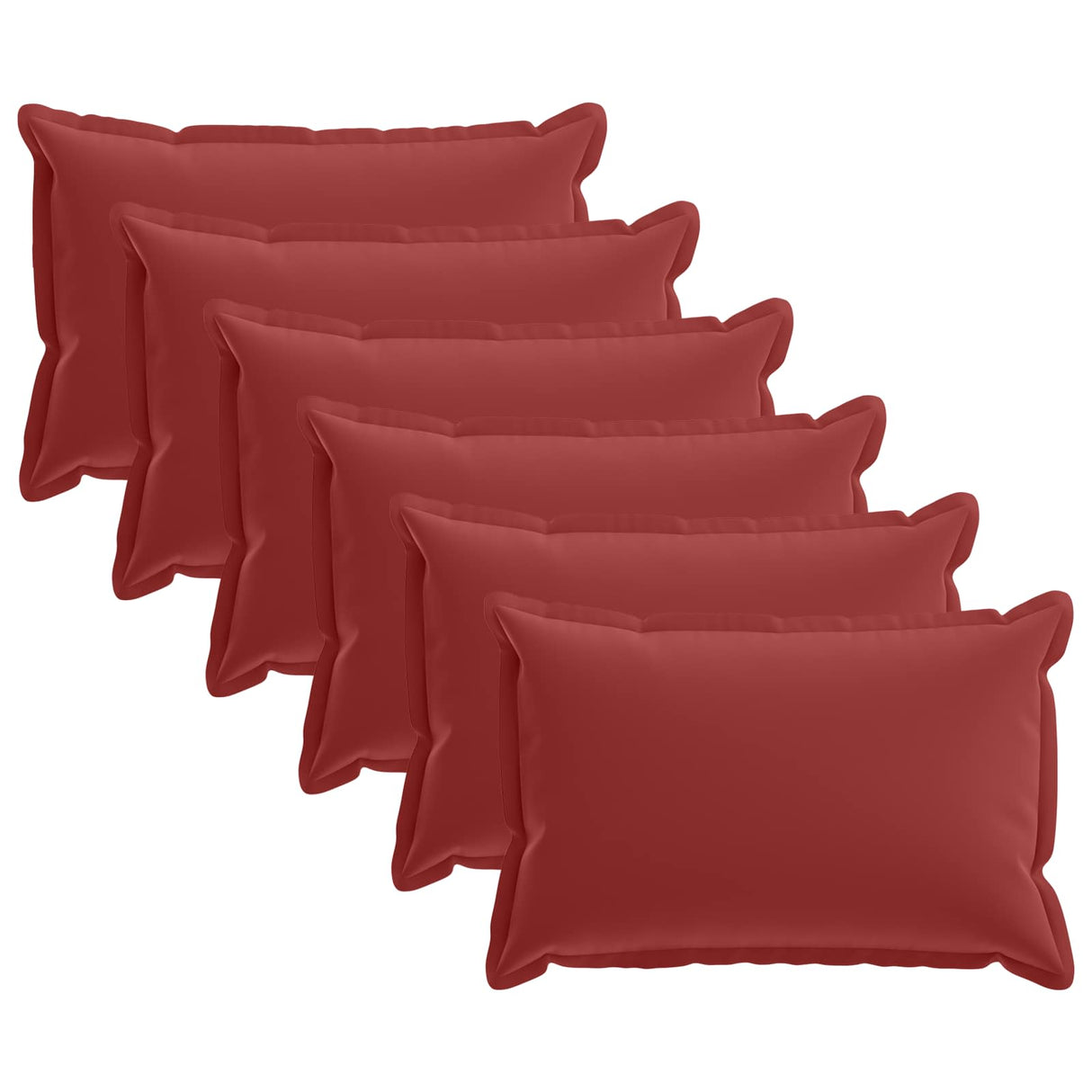 vidaXL Pillowcase 2 pcs WOOD Anthracite 30 x 30 cm Polyester