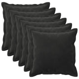 vidaXL Kussensloop 2 pcs HOUTEN Blauw 30 x 30 cm Fluweel