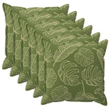 vidaXL Pillowcase 2 pcs WOOD Anthracite 30 x 30 cm Polyester