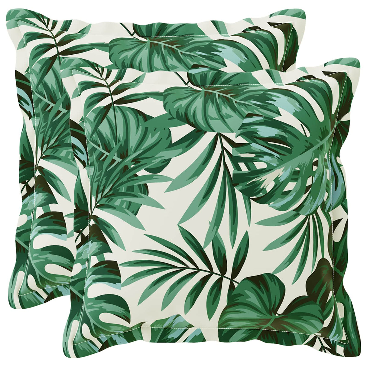 vidaXL Pillowcase 2 pcs WOOD Anthracite 30 x 30 cm Polyester
