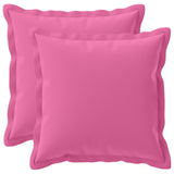 vidaXL Pillowcase 2 pcs WOOD Anthracite 30 x 30 cm Polyester