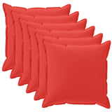 vidaXL Pillowcase 2 pcs WOOD Anthracite 30 x 30 cm Polyester