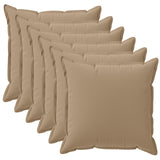 vidaXL Pillowcase 2 pcs WOOD Anthracite 30 x 30 cm Polyester