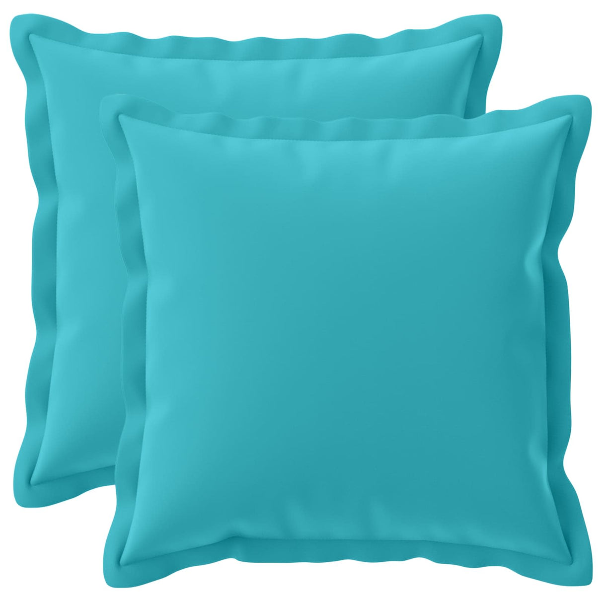 vidaXL Pillowcase 2 pcs WOOD Anthracite 30 x 30 cm Polyester