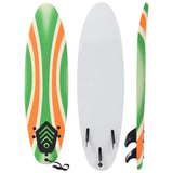 vidaXL Surfplank 170 cm blauw en rood