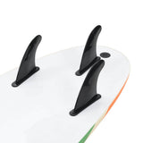 vidaXL Surfplank 170 cm blauw en rood